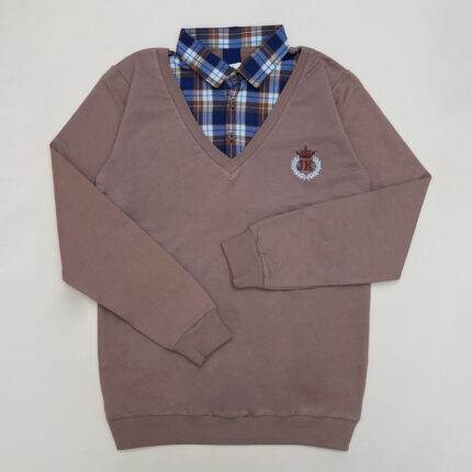 بلوز دورس یقه هفت پسرانه کد140411061