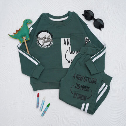 ست بلوز شلوار دورس پسرانه کد602252