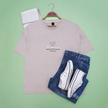 تیشرت پنبه ای زنانه کد 140411106