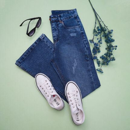 شلوار لی دمپا زنانه کد 907073