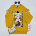 بلوز دورس آستین فانتزی دخترانه کد 601448