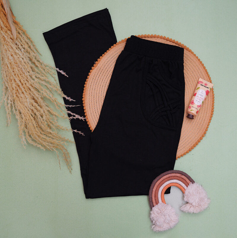 شلوار ویسکوز راحتی زنانه کد 907652