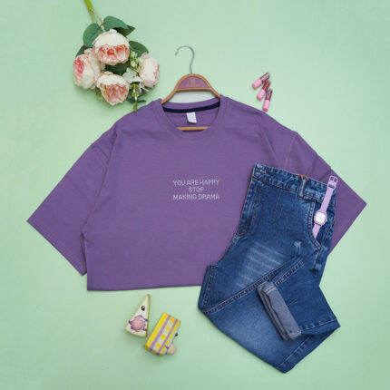 تیشرت باکس استایل زنانه کد 906143