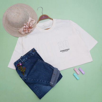 تیشرت نخ پنبه ای زنانه کد906137