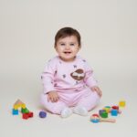 ست بلوز شلوار نوزادی دخترانه کد 602351