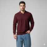 بلوز نیم زیپ ماندانا مردانه کد 801228