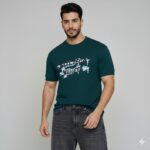 تیشرت نخ پنبه مردانه کد 801439