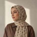 شال برشکا لمه دار زنانه کد 905343