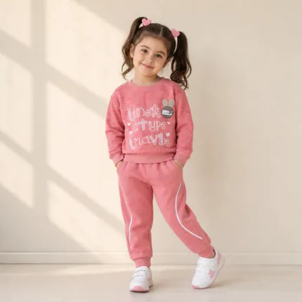 ست بلوز و شلوار دورس دخترانه کد602249