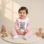ست بلوز شلوار نوزادی دخترانه کد 602495