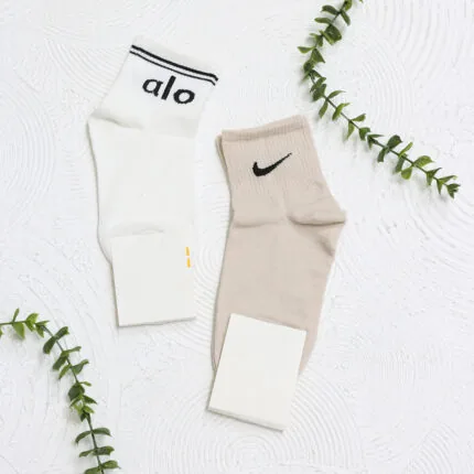 جوراب ساق کوتاه Nike و alo کد 803105
