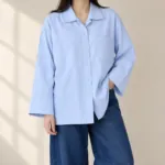بلوز لنین زنانه کد 904541