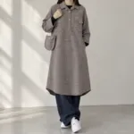 تونیک مخمل کبریتی زنانه کد904359