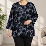 بلوز مرینوس یقه گرد زنانه کد904141
