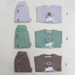 ست بلوز شلوار دورس دخترانه کد602287